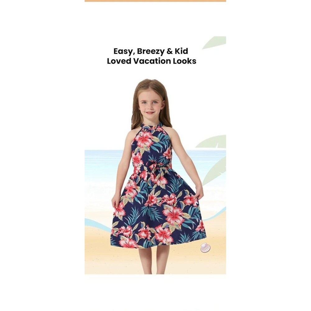 Matching Family Outfits Mommy and Me Matching Outfits Hawaiian Little Girl 6/7
